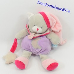 Teddy bear BABY NAT' Luminescent purple star BN0139 22 cm