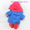 Teddybär Paddington Bär blauer Mantel roter Hut