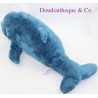 Blue white GIPSY dolphin plush