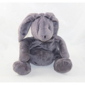 Rabbit plush DPAM dark gray From The Same to The Same 24 cm