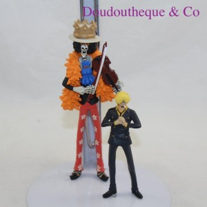 Set mit 2 Brook und Sanji HACHETTE One Piece Figuren