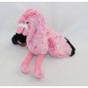 Plush flamingo CREATIONS DANI pink black plastic eyes 25 cm