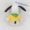 Perro de peluche Snoopy PEANUTS Beagle Scout Camiseta Amarillo 16 cm