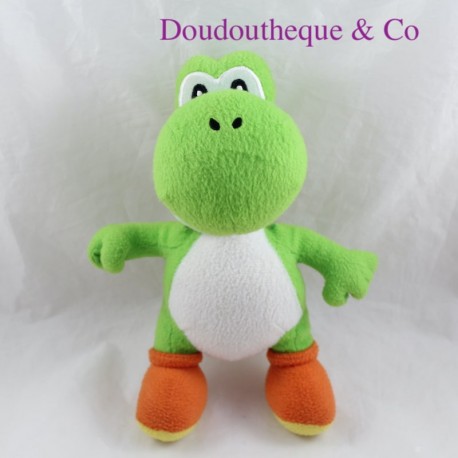 Peluche Dinosaure Yoshi 24 cm Set Doudou Super Mario Classique Enfant Dino  Vert et Blanc - Cdiscount Jeux - Jouets