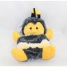 Doudou puppet bee RODADOU RODA striped yellow black 27 cm