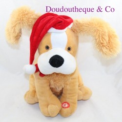 Interactive plush dog TENDERTOYS Christmas