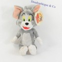 Peluche Tom le chat GIPSY LOONEY TUNES Tom et Jerry gris 26 cm