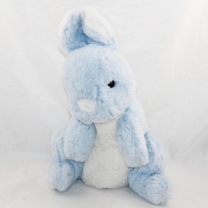 Plush rabbit BOULGOM blue...