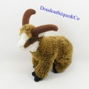 Plush goat RODA SAS brown and white ibex 22 cm