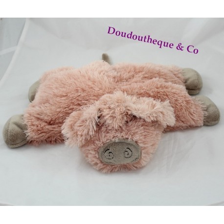 Peluche cerdo trufa JELLYCAT rosa cojín almohada mascotas 38 cm