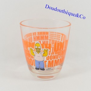 Glass Homer Los Simpsons Mmmh A Donut Quick 2013 9 cm