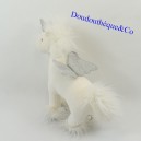 Unicornio de felpa LA GALLERIA blanco y plateado 23 cm