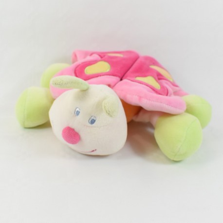 Schmetterling Plüsch NATTOU erweckendes Geräusch Papierglocke Nilpferd und Flo 23 cm Schmetterling Plüsch NATTOU erweckendes Geräusch Papierglocke Nilpferd und Flo 23 cm
