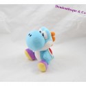 Peluche Yoshi SUPER MARIO Nintendo bleu 16 cm