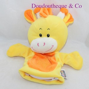 Doudou Puppengiraffe GAMES2MOMES Spiele 2 momes gelb