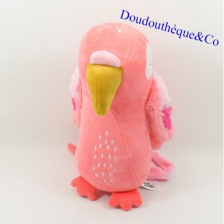 Plüschvogel Papagei DPAM pink From The Same To The Same 26 cm