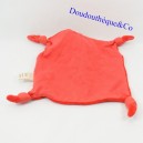 Doudou cane piatto DPAM rosso Dallo stesso allo stesso 23 cm