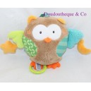 Musical plush owl BABYSUN Brown owl