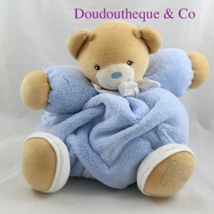 Doudou patapouf Bär KALOO Blaue Feder