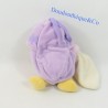 Doudou Poussin BABY NAT' Taschentuch beige lila Schale 18 cm