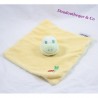 Blanket flat frog INFLUX square yellow mushroom clover Cora 23 cm