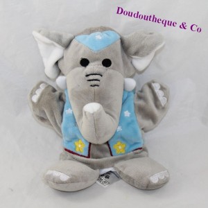 Doudou Puppe Elefant HOUSES OF THE WORLD Zirkus 27 cm