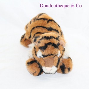 Tiger plush ZOOPARC BEAUVAL brown black
