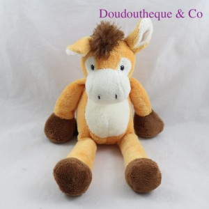 Doudou horse NICOTOY brown