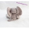 Mini Plüsch Elefant NATTOU Bubbles grau Rassel Bell 15 cm