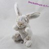 Plush rabbit CREATIONS DANI beige mottled long hair 15 cm