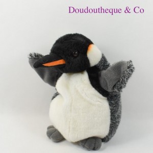Penguin puppet plush NATIONAL GEOGRAPHIC Lelly gray