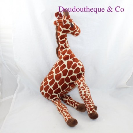 Peluche girafe IKEA marron beige 45 cm SOS doudou