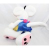Musical plush mouse DIDDL overalls blue yellow star 32 cm