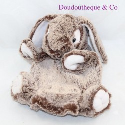 Doudou puppet rabbit CREATIONS DANI brown