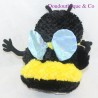 Doudou marionnette abeille AU SYCOMORE Ausycomore jaune noir