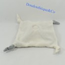 Doudou pecora piatta AMADEUS grigio bianco 20 cm