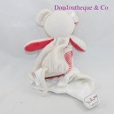 Doudou handkerchief mouse BARLEY SUGAR Cashew