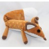 Peluche renard PIOUPIOU & MERVEILLES Le Petit Prince marron 47 cm