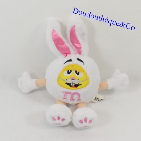 Werbung Plüschhase M&M'S Kingsway Yellow verkleidet als Kaninchen 22 cm Werbung Plüschhase M&M'S Kingsway Yellow verkleidet als Kaninchen 22 cm