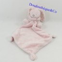 Doudou coniglio VERTBAUDET fazzoletto rosa Simba Toys Benelux 34 cm