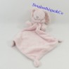 Doudou Kaninchen VERTBAUDET rosa Taschentuch Simba Toys Benelux 34 cm