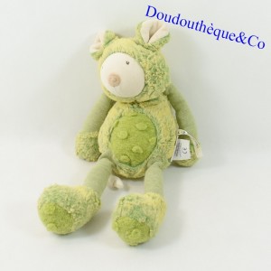 Plüschmaus Zouzou MOULIN ROTY Les Zazous grün 30 cm