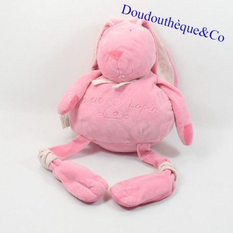 Conejo de peluche CMP Conejito calcetines rosa pañuelo 60 cm