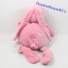 Coniglio di peluche CMP Piccola sciarpa di coniglio rosa calze 60 cm