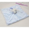 Dog flat Doudou PRIMARK blue white striped Baby Comforter