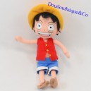 Felpa One Piece JEMINI Monkey D Luffy el niño con sombrero de paja 23 cm