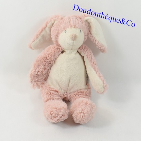 Plush rabbit MOULIN ROTY The pink basil band 30 cm Plush rabbit MOULIN ROTY The pink basil band 30 cm