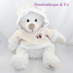 Teddybär LOUISE MANSEN Sweatshirt beige Aufdrucke