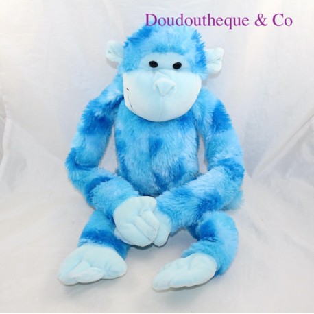 Blue shop monkey plush