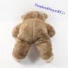 Teddy bear AJENA brown Sitting beige knot 40 cm
